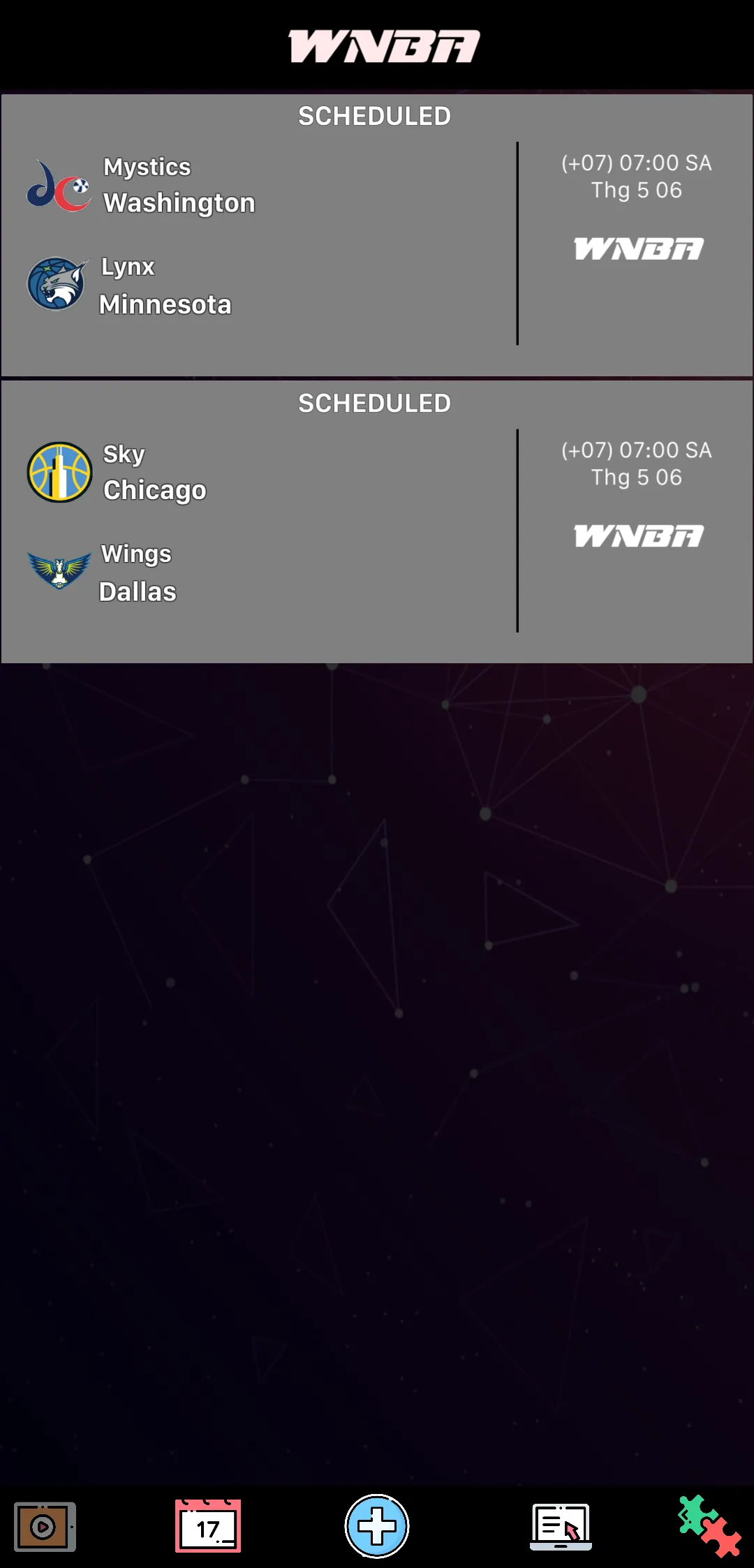 Watch Live WNBA Basketball | Indus Appstore | Screenshot