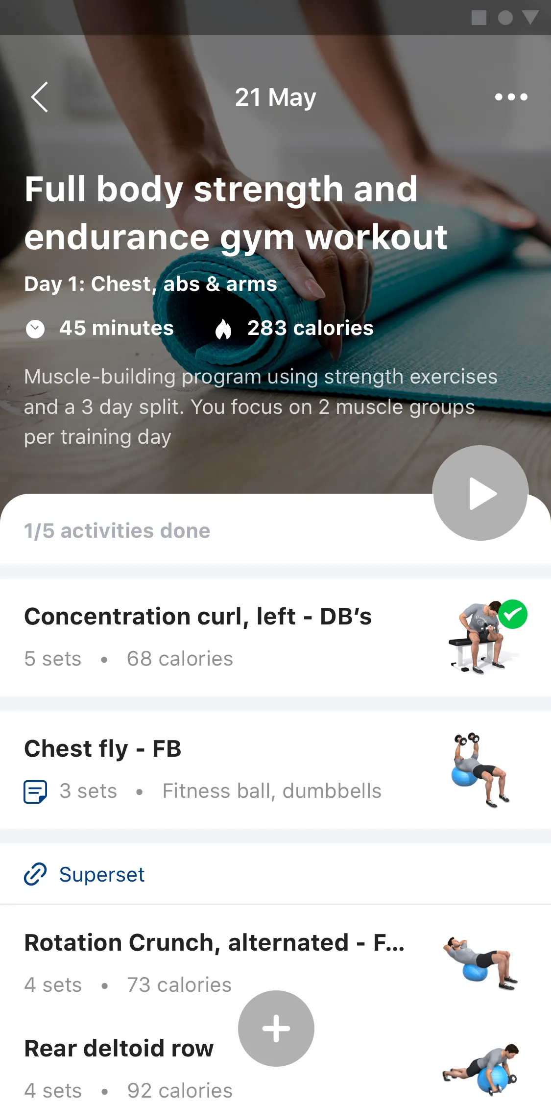 TSC Members' Fitness App | Indus Appstore | Screenshot