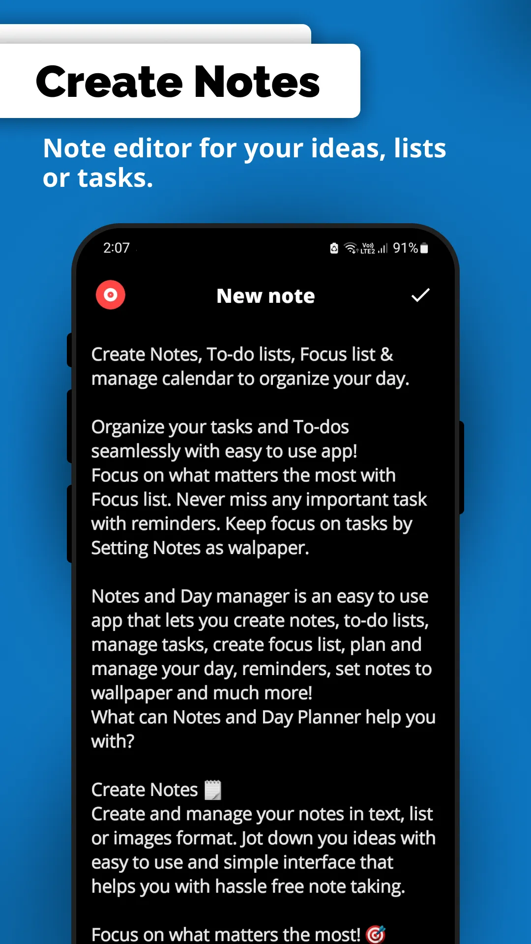 Notes Planner: To-do, Calendar | Indus Appstore | Screenshot