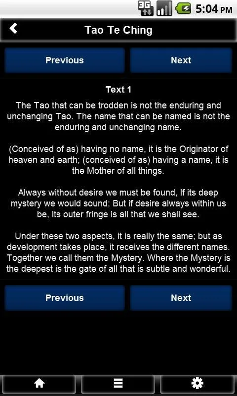 Tao Te Ching | Indus Appstore | Screenshot