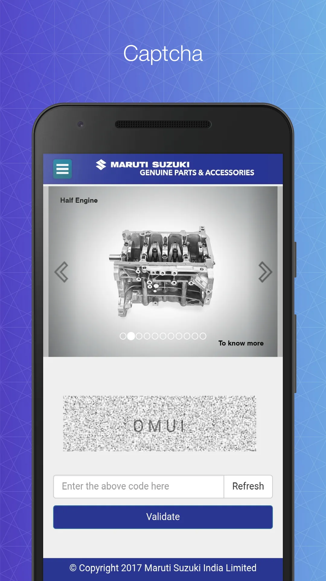 Maruti Suzuki - Scan & Assure | Indus Appstore | Screenshot