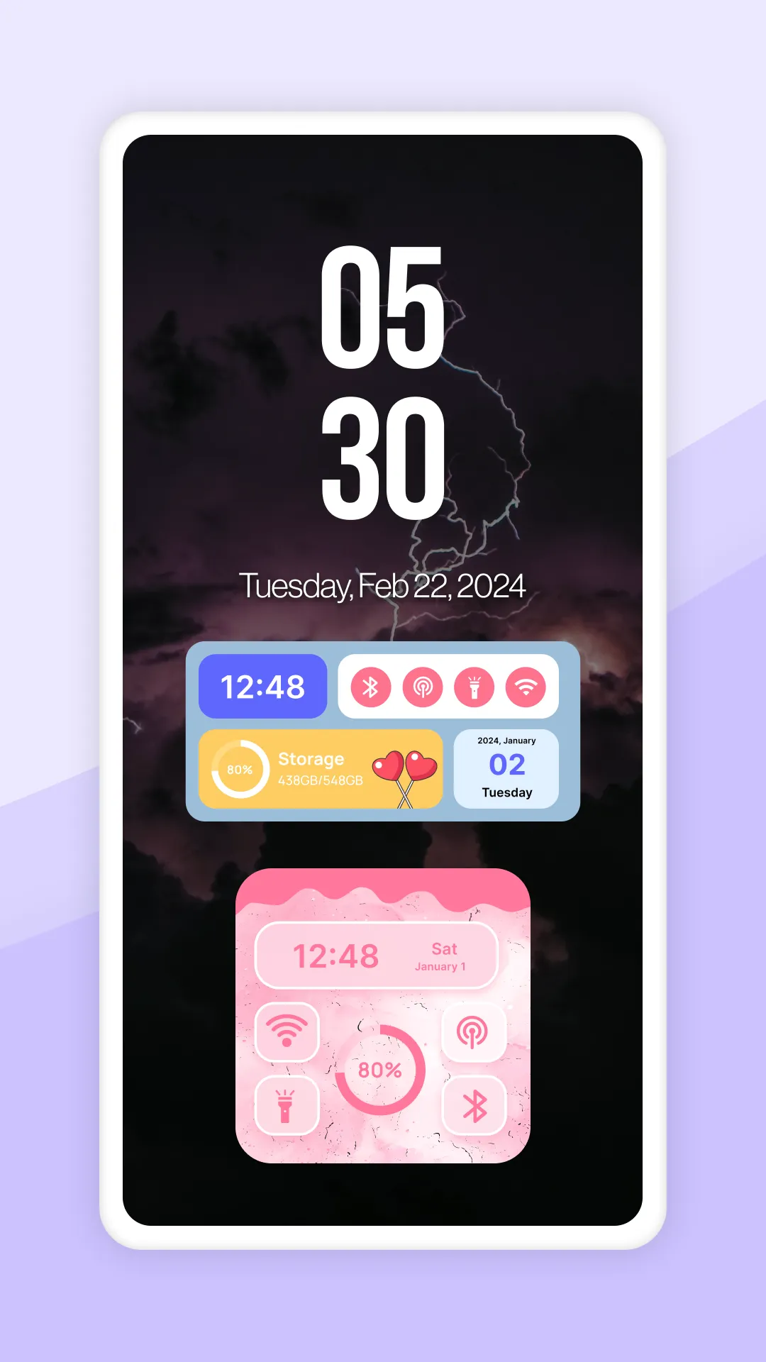 Color Widget App - i Widgets | Indus Appstore | Screenshot