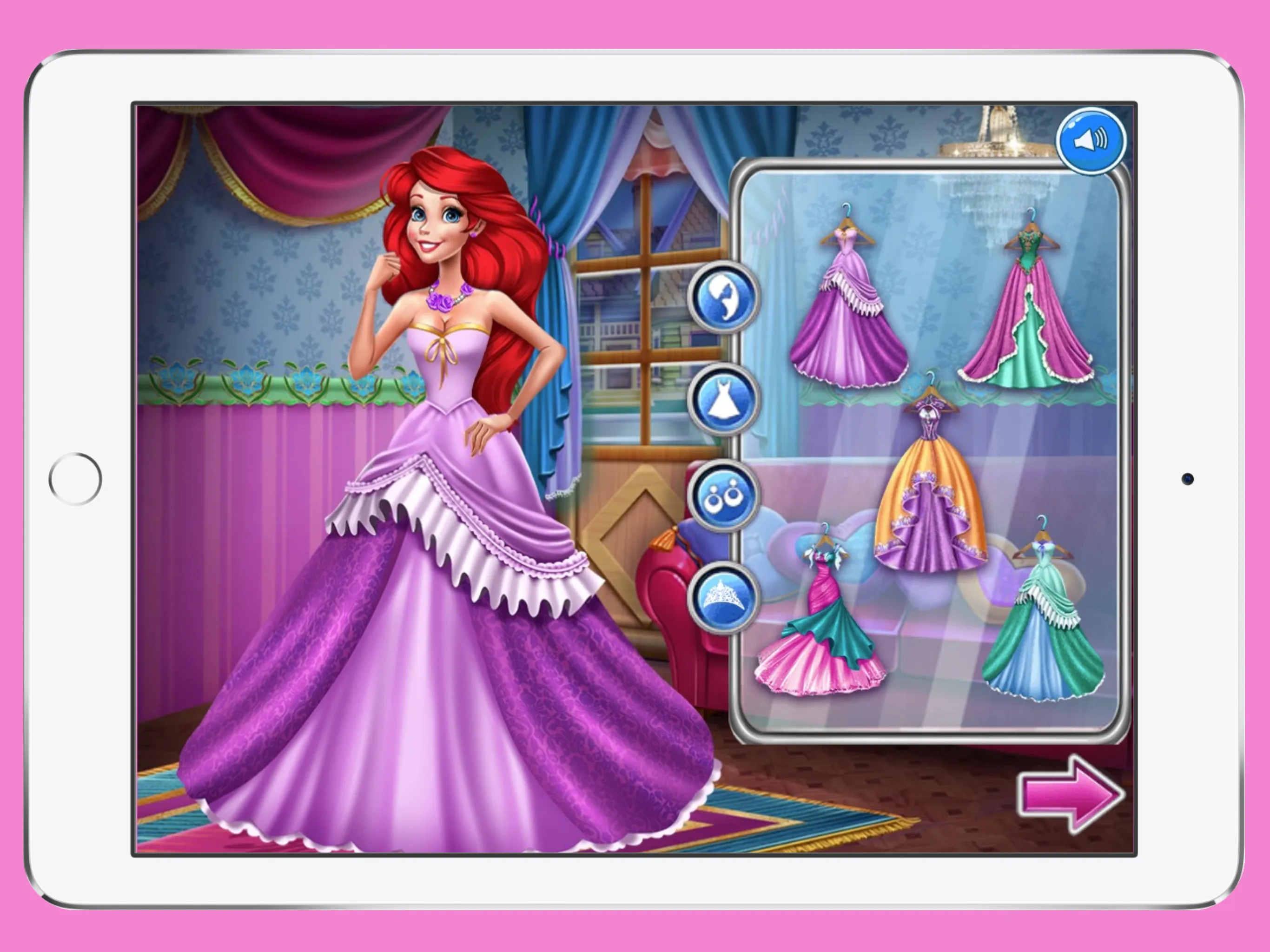 Mermaid vs Princess Dress Up | Indus Appstore | Screenshot