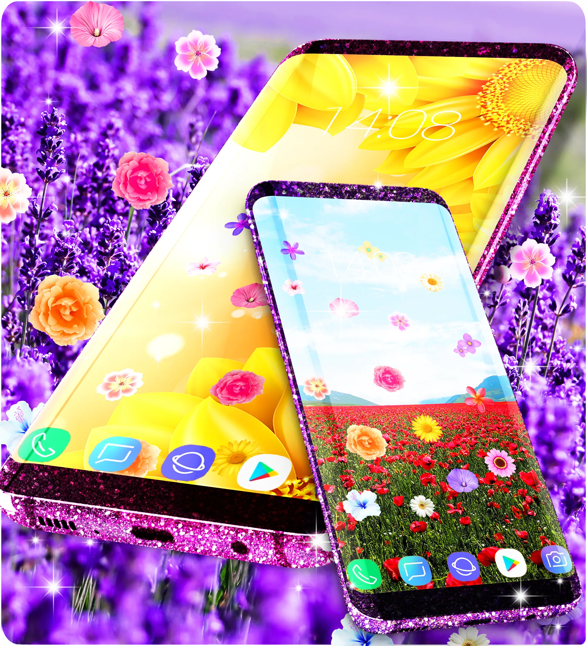 Summer flowers live wallpaper | Indus Appstore | Screenshot