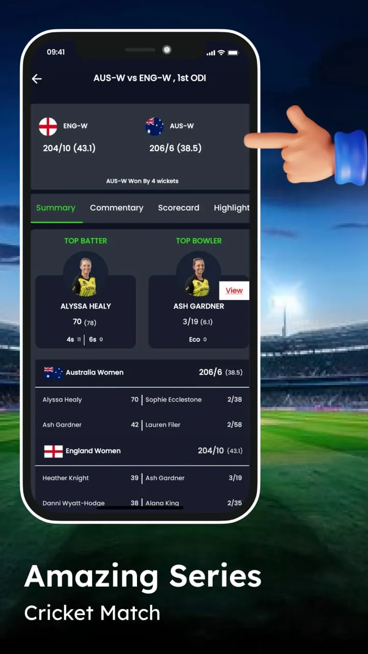 Live Cricket TV HD | Indus Appstore | Screenshot