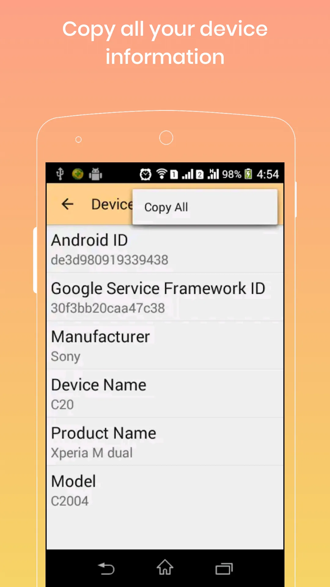 Device ID Changer [ADIC] | Indus Appstore | Screenshot