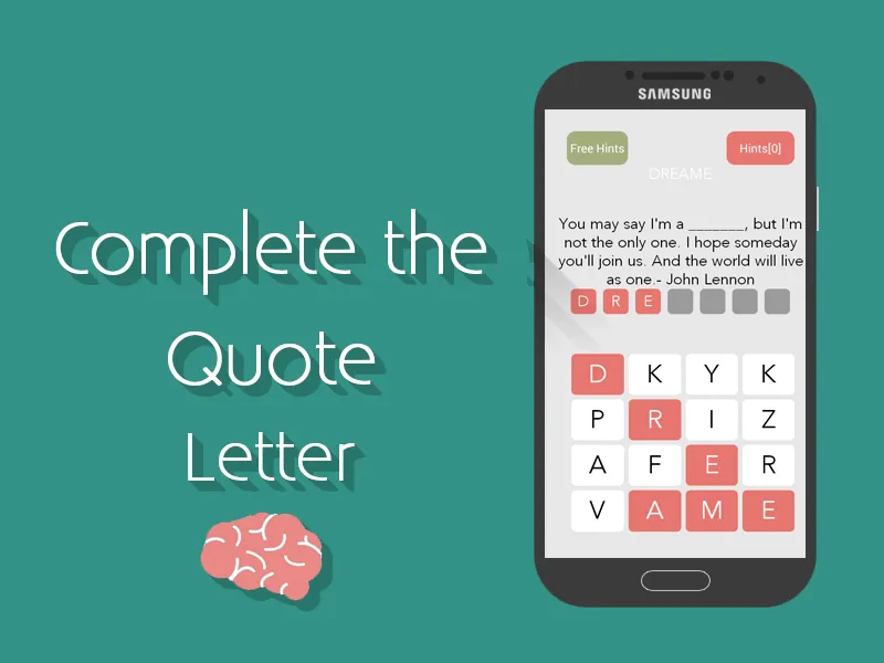 Letter Brain -  Word Puzzle | Indus Appstore | Screenshot