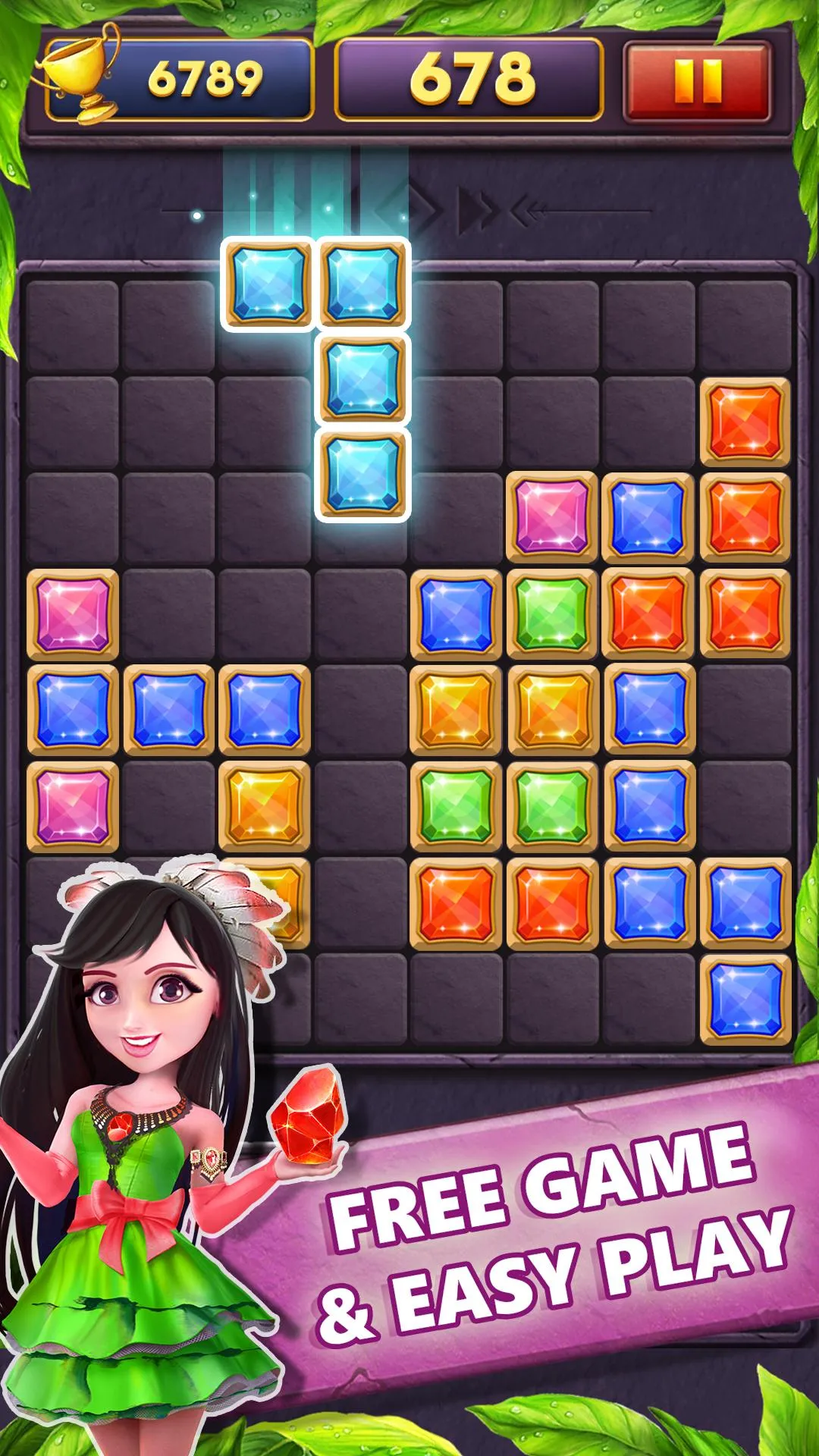 Block Puzzle Gems Classic 1010 | Indus Appstore | Screenshot