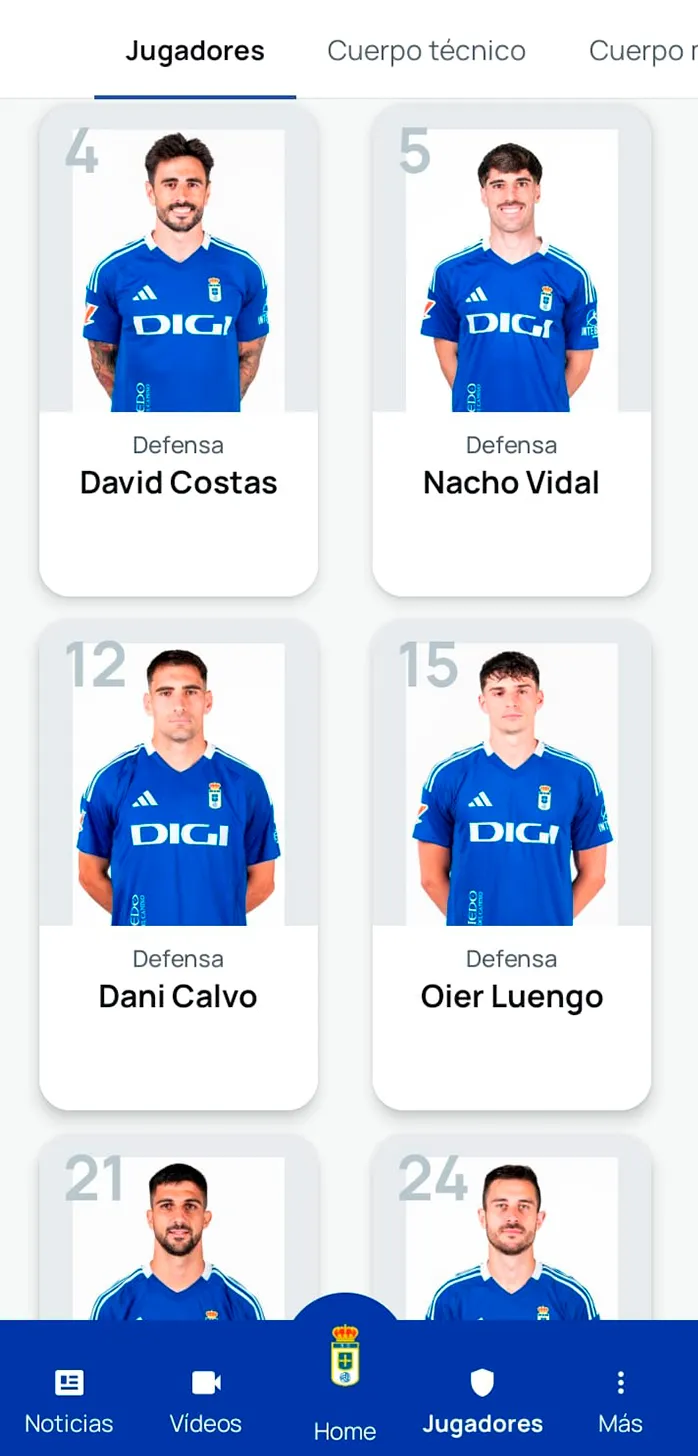 Real Oviedo - Official App | Indus Appstore | Screenshot