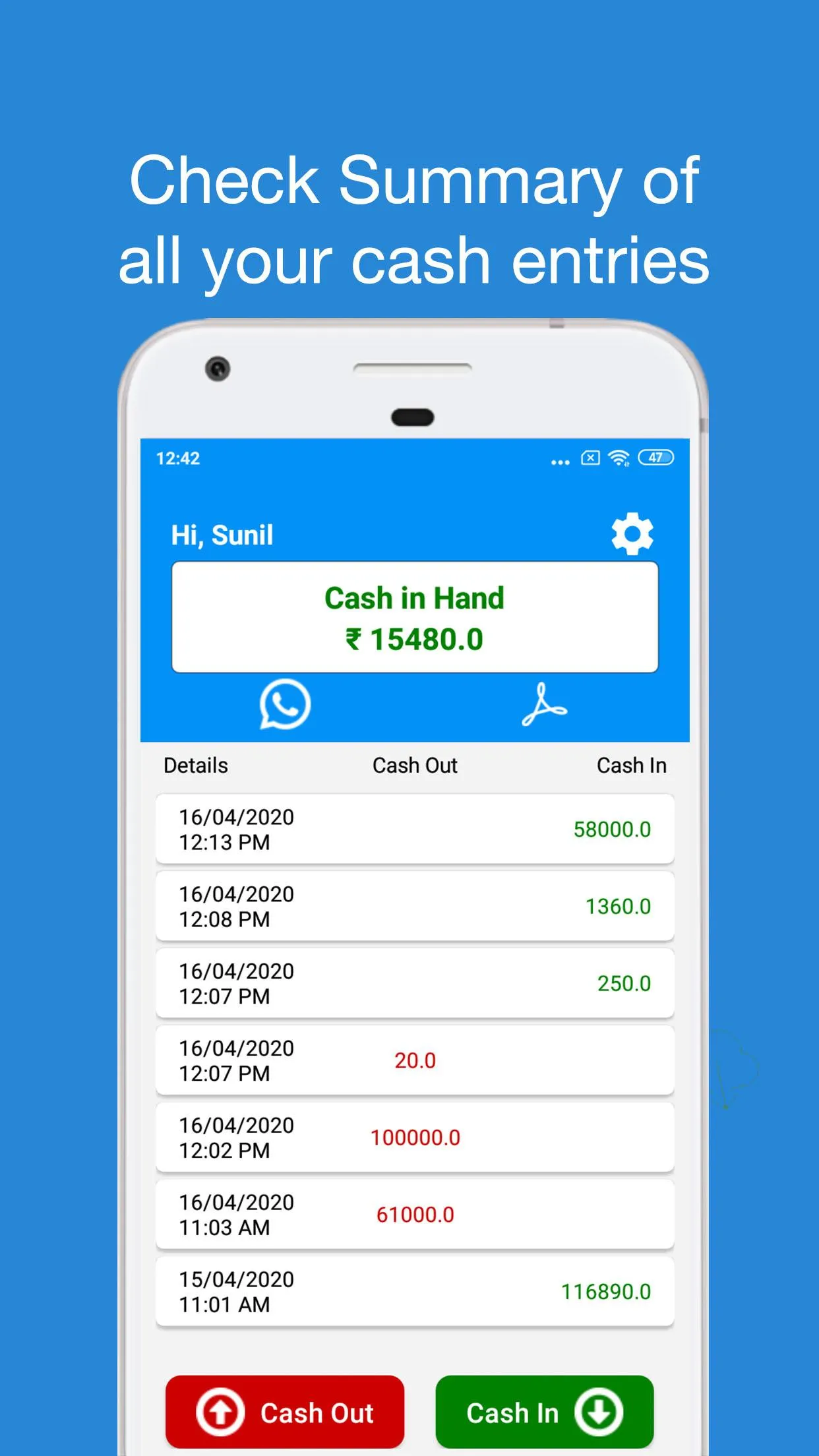 Currency Counter Calculator | Indus Appstore | Screenshot