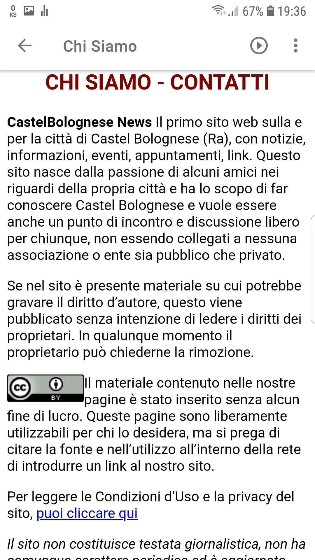 CastelBolognese news | Indus Appstore | Screenshot