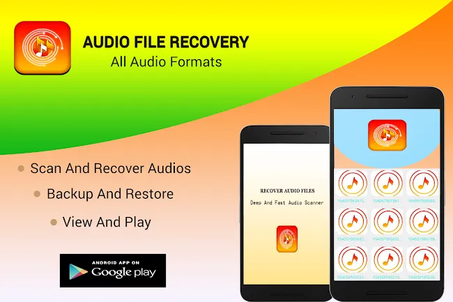 Audio Files Recovery | Indus Appstore | Screenshot