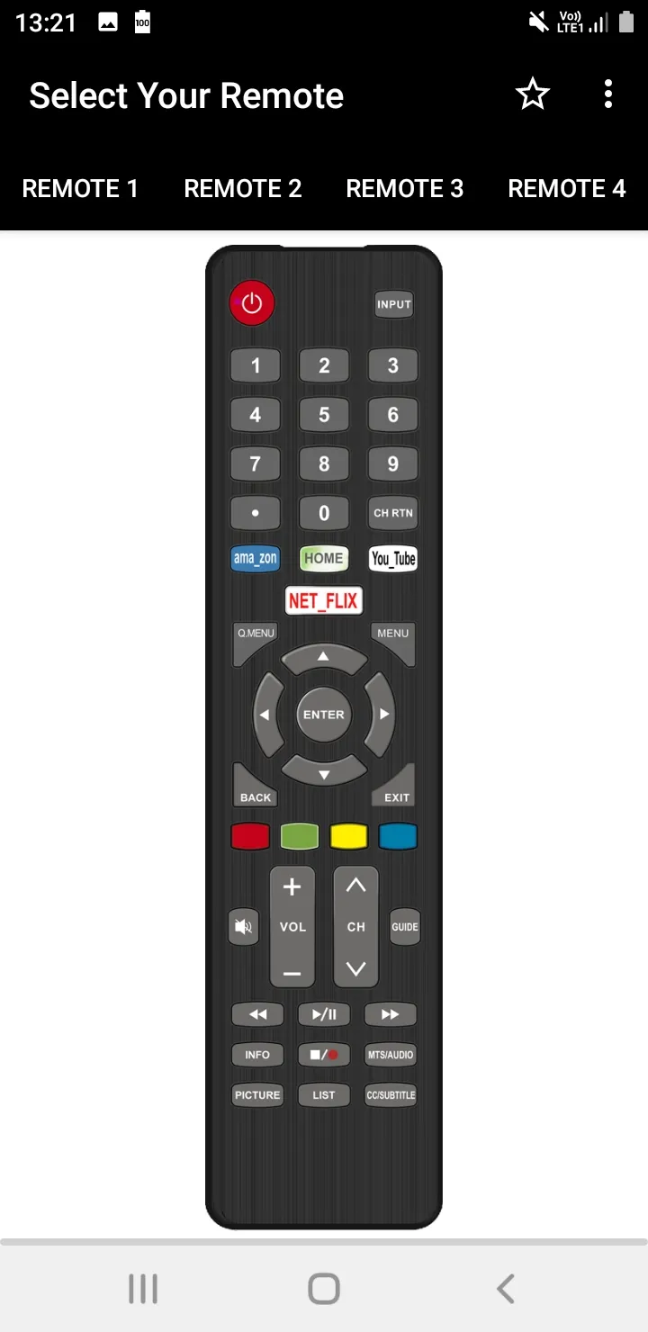 Prima TV Remote | Indus Appstore | Screenshot