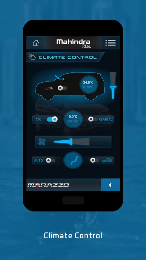 MAHINDRA BLUESENSE APP MARAZZO | Indus Appstore | Screenshot