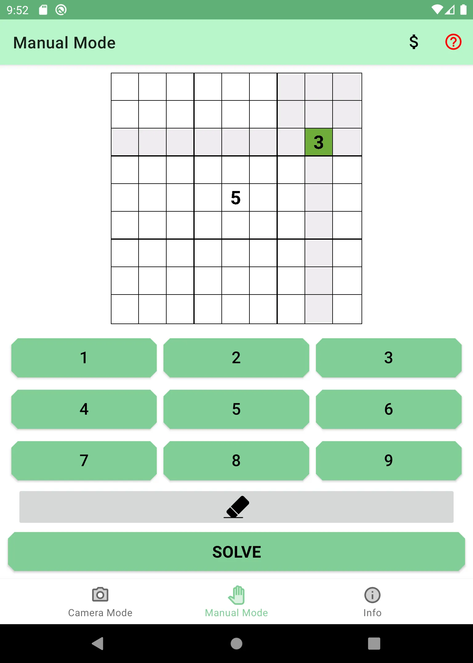 Sudoku Solver (Camera) | Indus Appstore | Screenshot