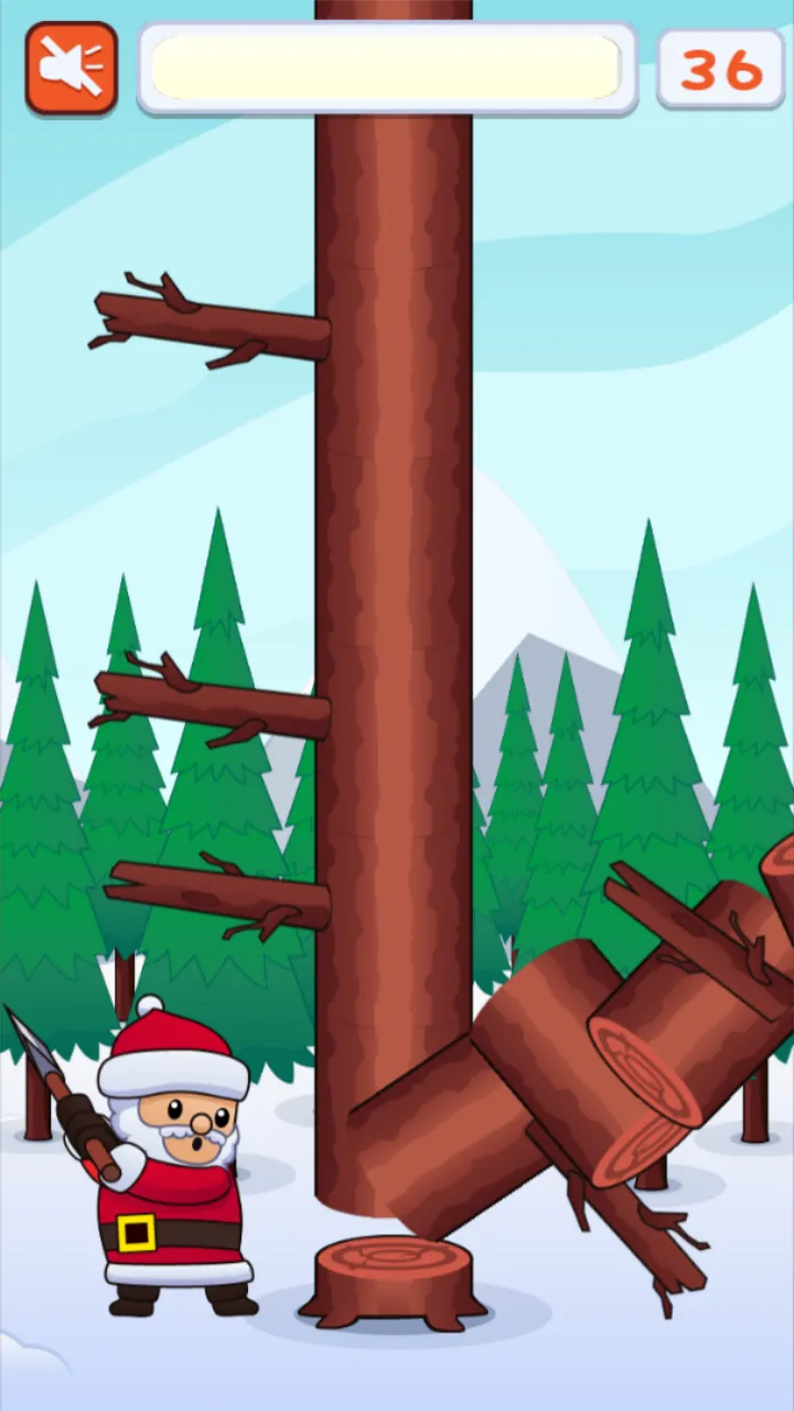 Lumberjack Santa Claus | Indus Appstore | Screenshot