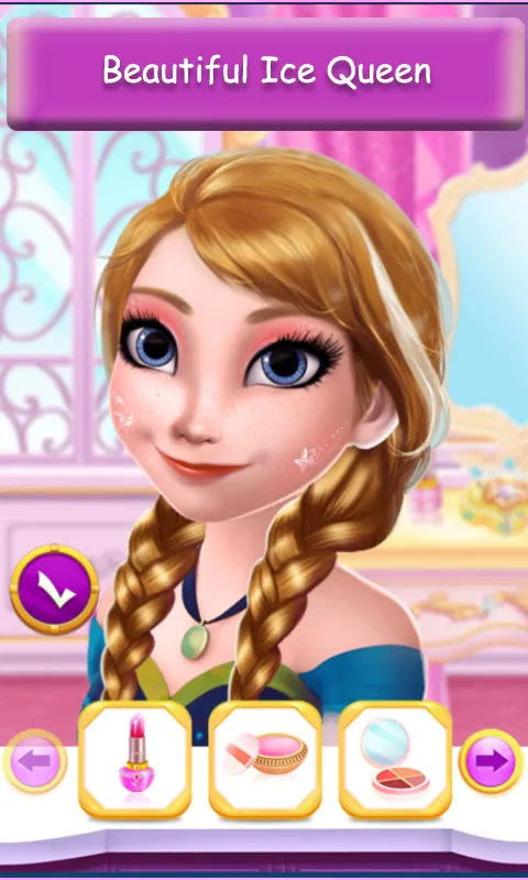 Sisters Red Dressup Makeup | Indus Appstore | Screenshot