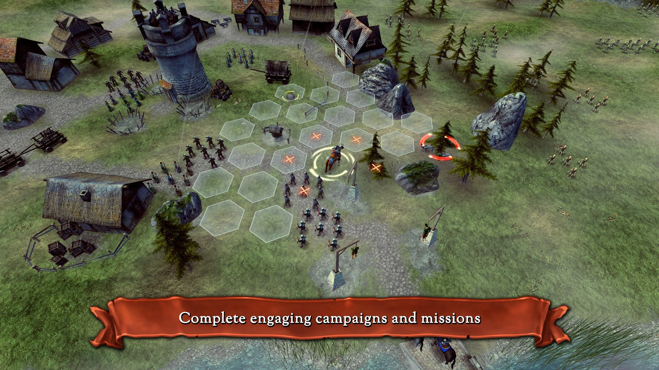 Hex Commander: Fantasy Heroes | Indus Appstore | Screenshot