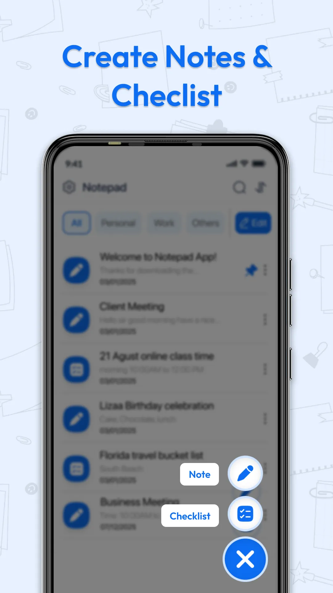 Notes - Notepad & Checklist | Indus Appstore | Screenshot
