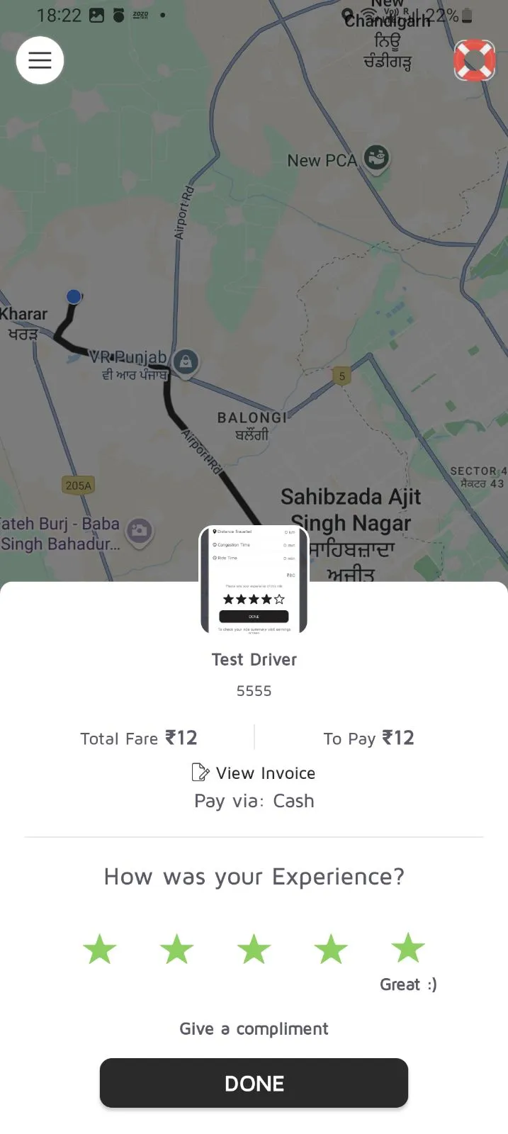 ZOZO TAXI | Indus Appstore | Screenshot