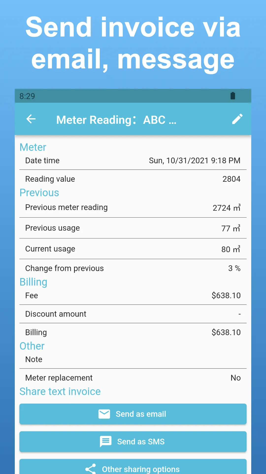 Smart Meter Reader | Indus Appstore | Screenshot