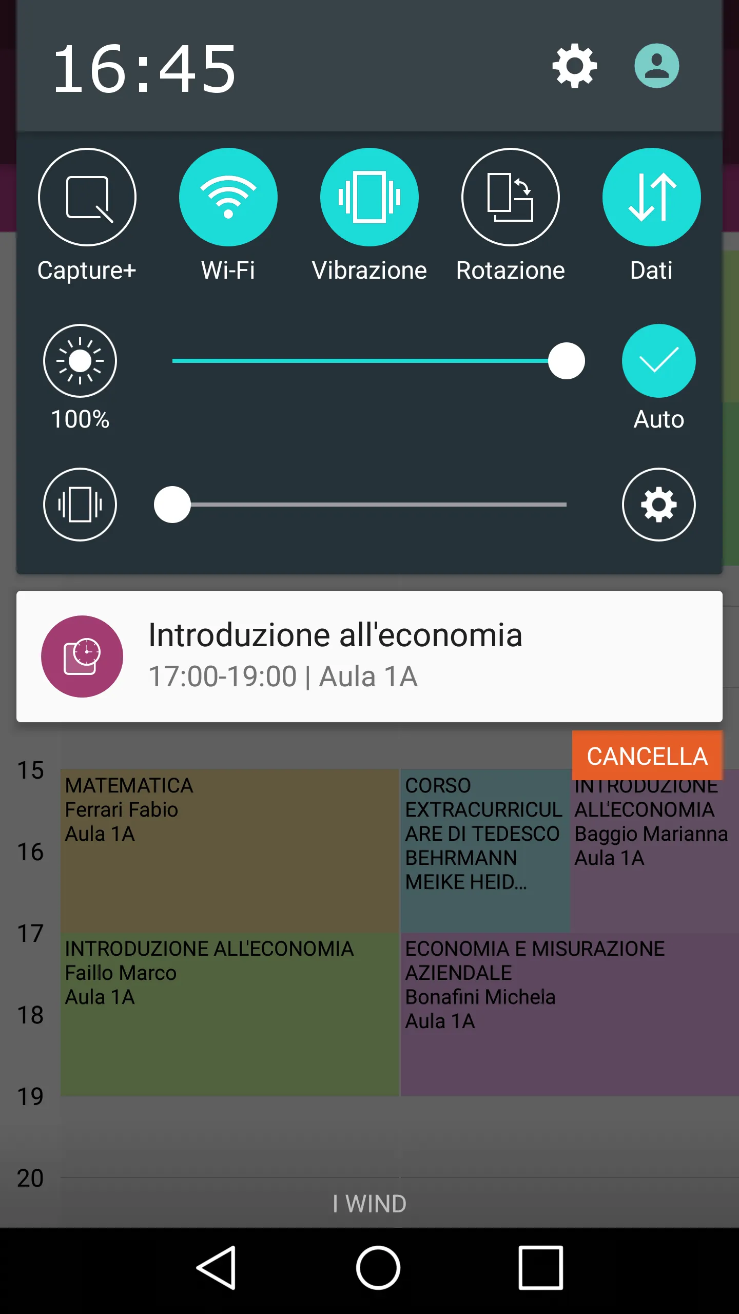 Trentastico! - Orari UniTN | Indus Appstore | Screenshot