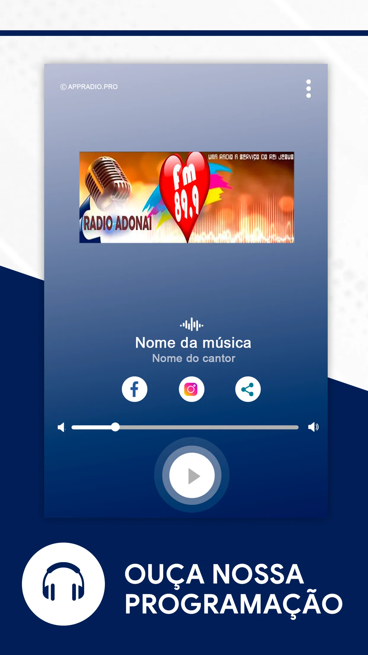 Rádio Adonai FM 89,9 | Indus Appstore | Screenshot