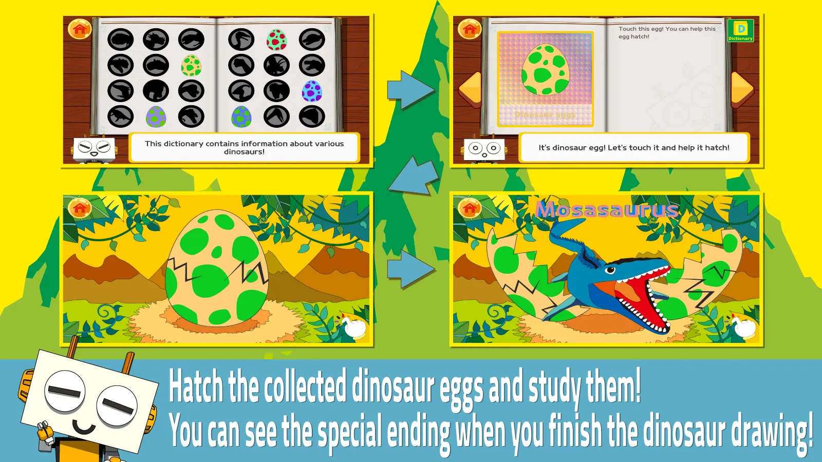 Dinosaur world Demo - Robota - | Indus Appstore | Screenshot