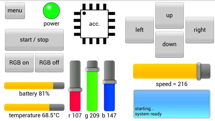 RoboRemo - arduino control etc | Indus Appstore | Screenshot