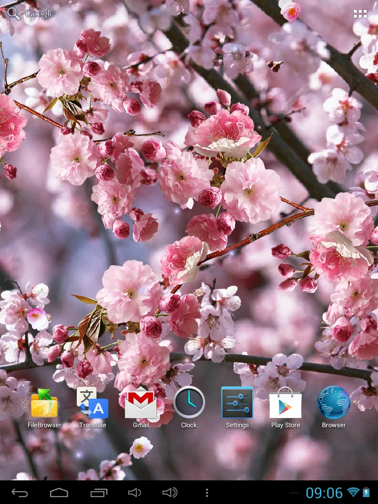 Sakura Live Wallpaper | Indus Appstore | Screenshot