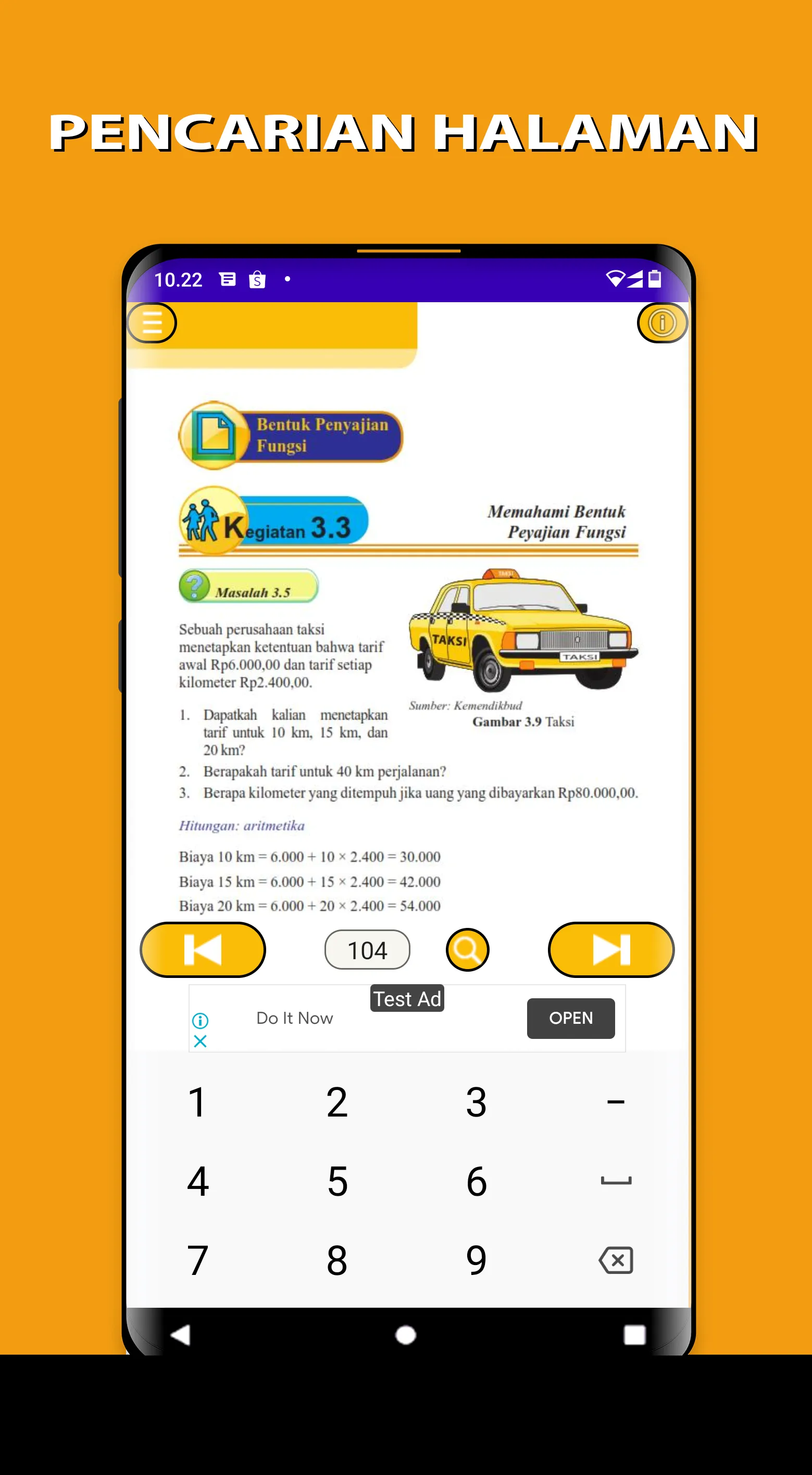 Matematika Kelas 8 Semester 1 | Indus Appstore | Screenshot