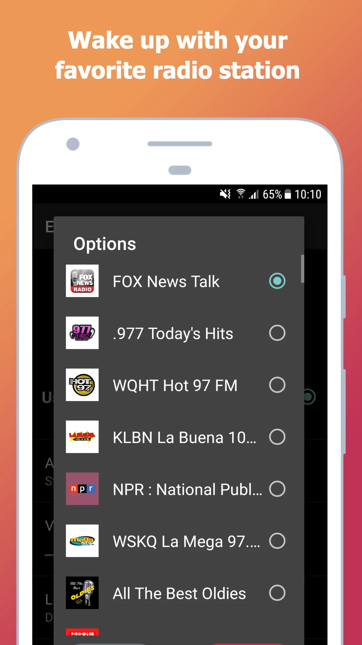 myAlarm Clock - News and Radio | Indus Appstore | Screenshot