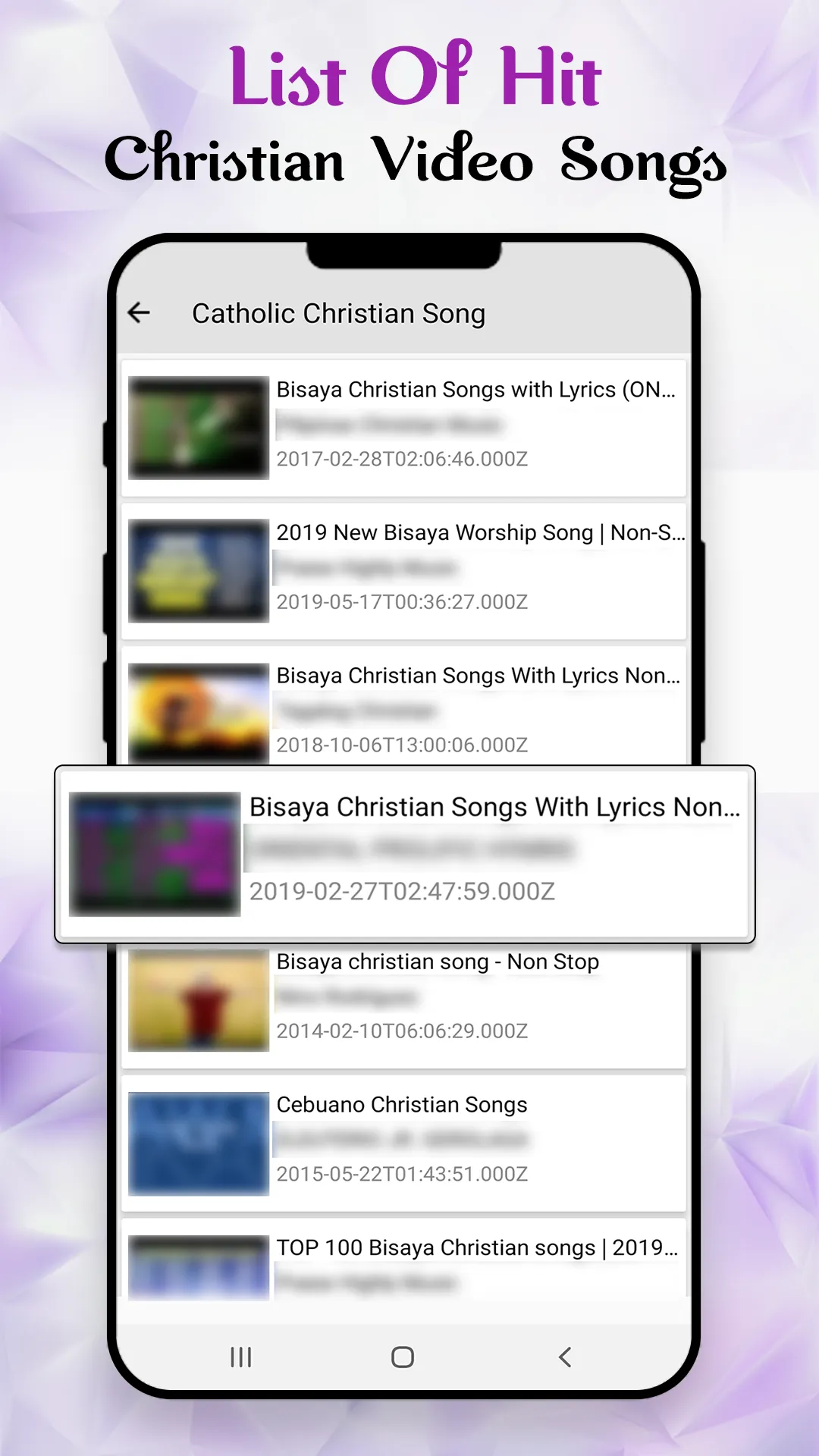 Christian Songs: Gospel Music: | Indus Appstore | Screenshot