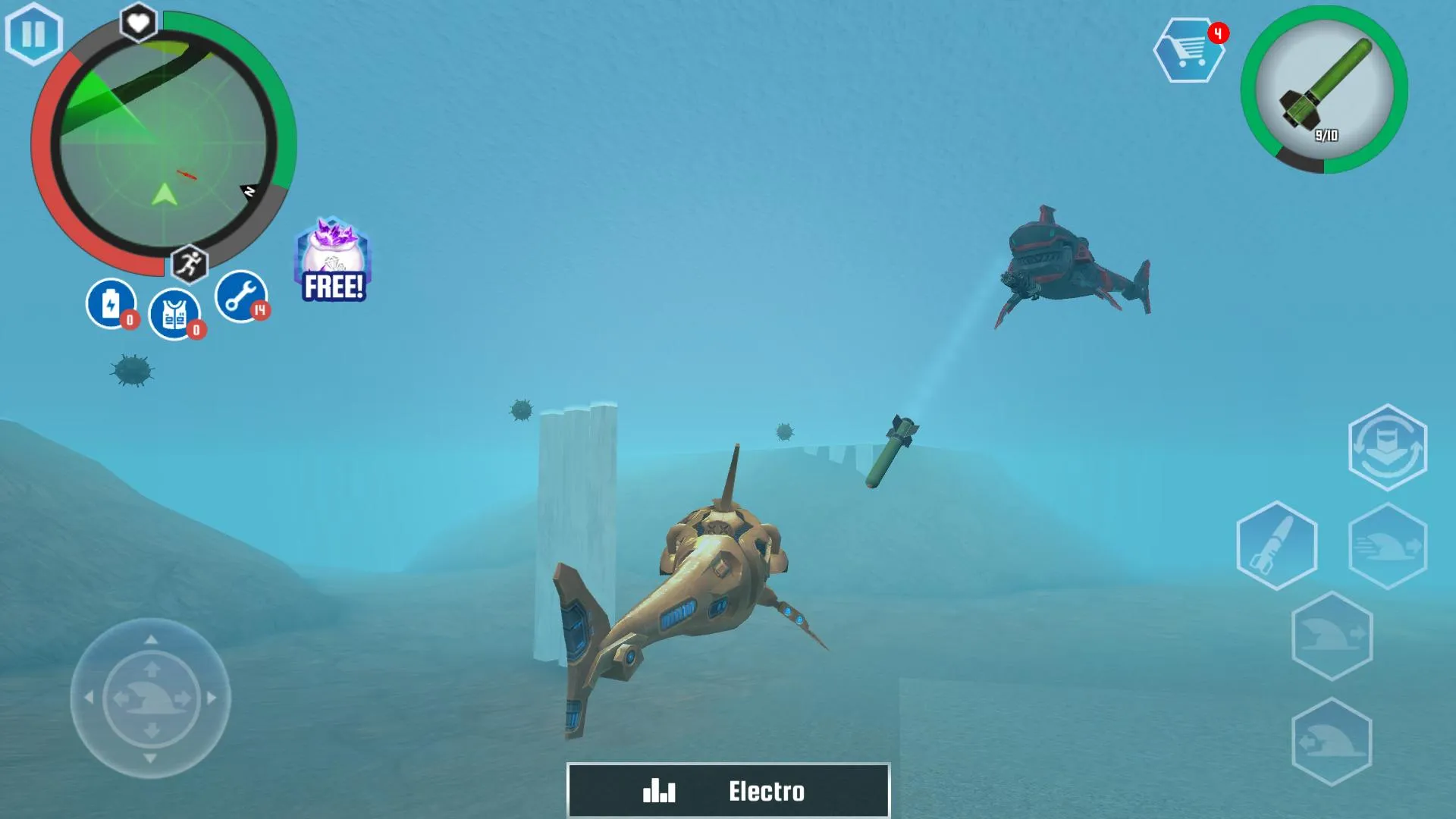 Robot Shark | Indus Appstore | Screenshot