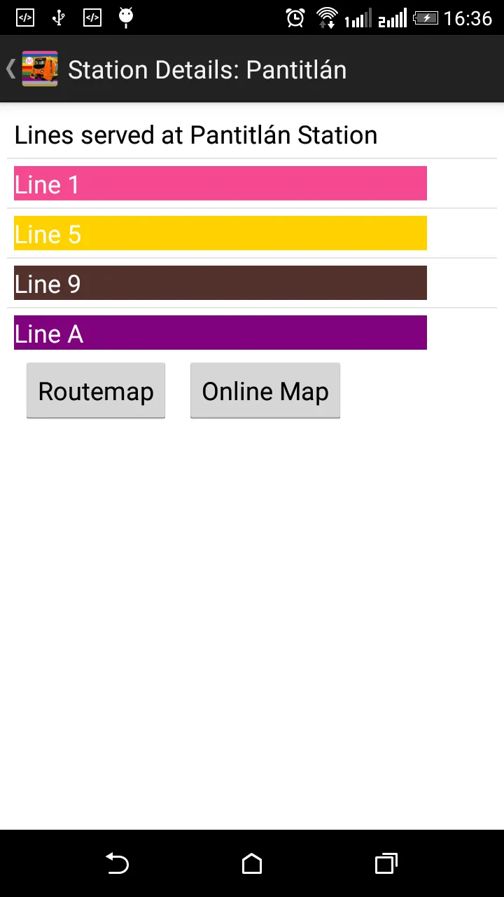 Mexico City Metro | Indus Appstore | Screenshot