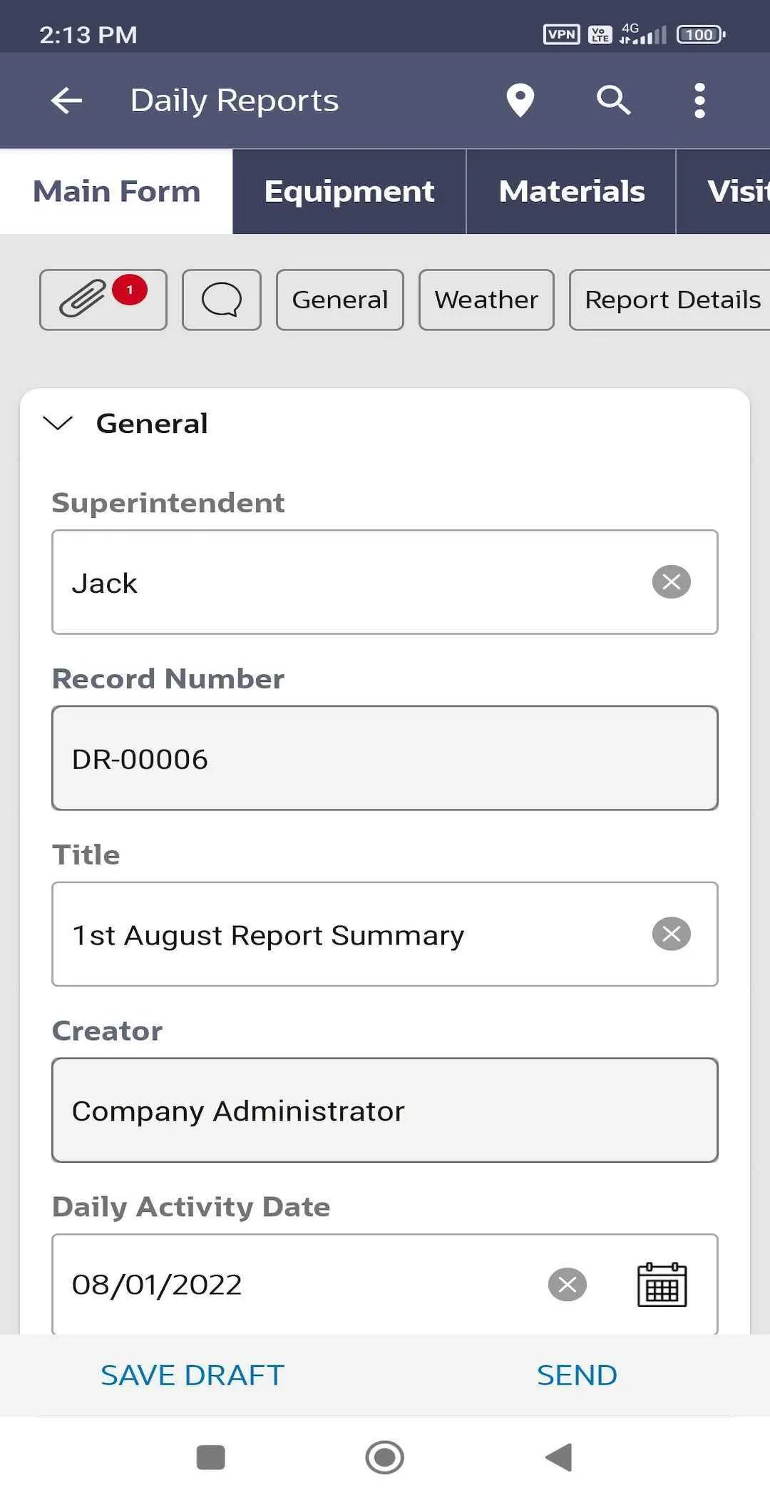 Oracle Primavera Unifier | Indus Appstore | Screenshot