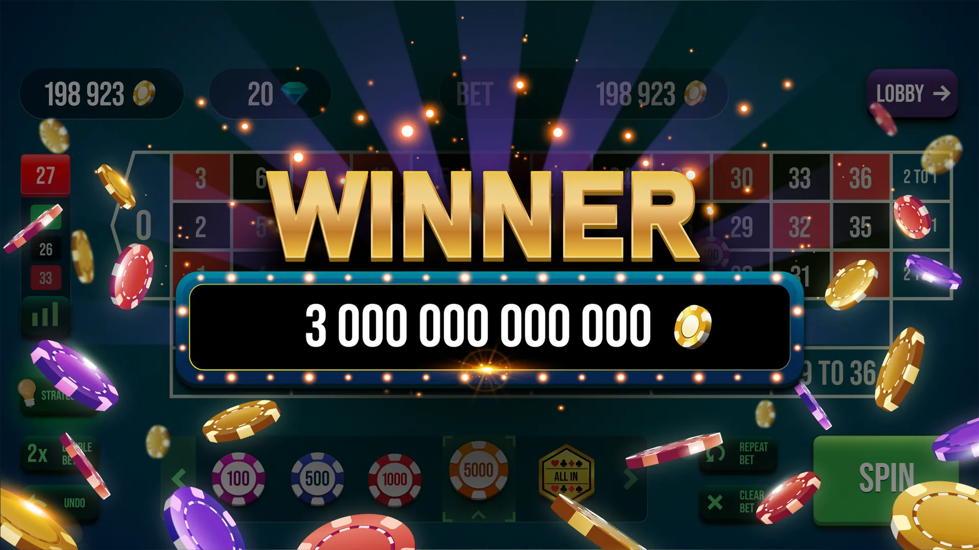 Roulette All Star: Casino Game | Indus Appstore | Screenshot