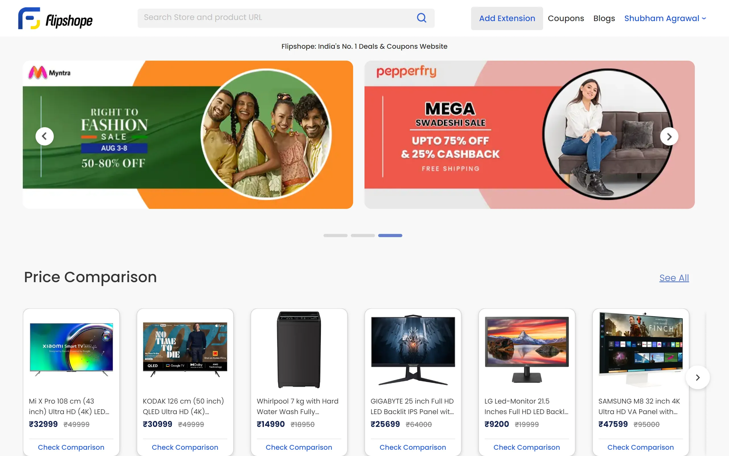 Flipshope- Price History | Indus Appstore | Screenshot