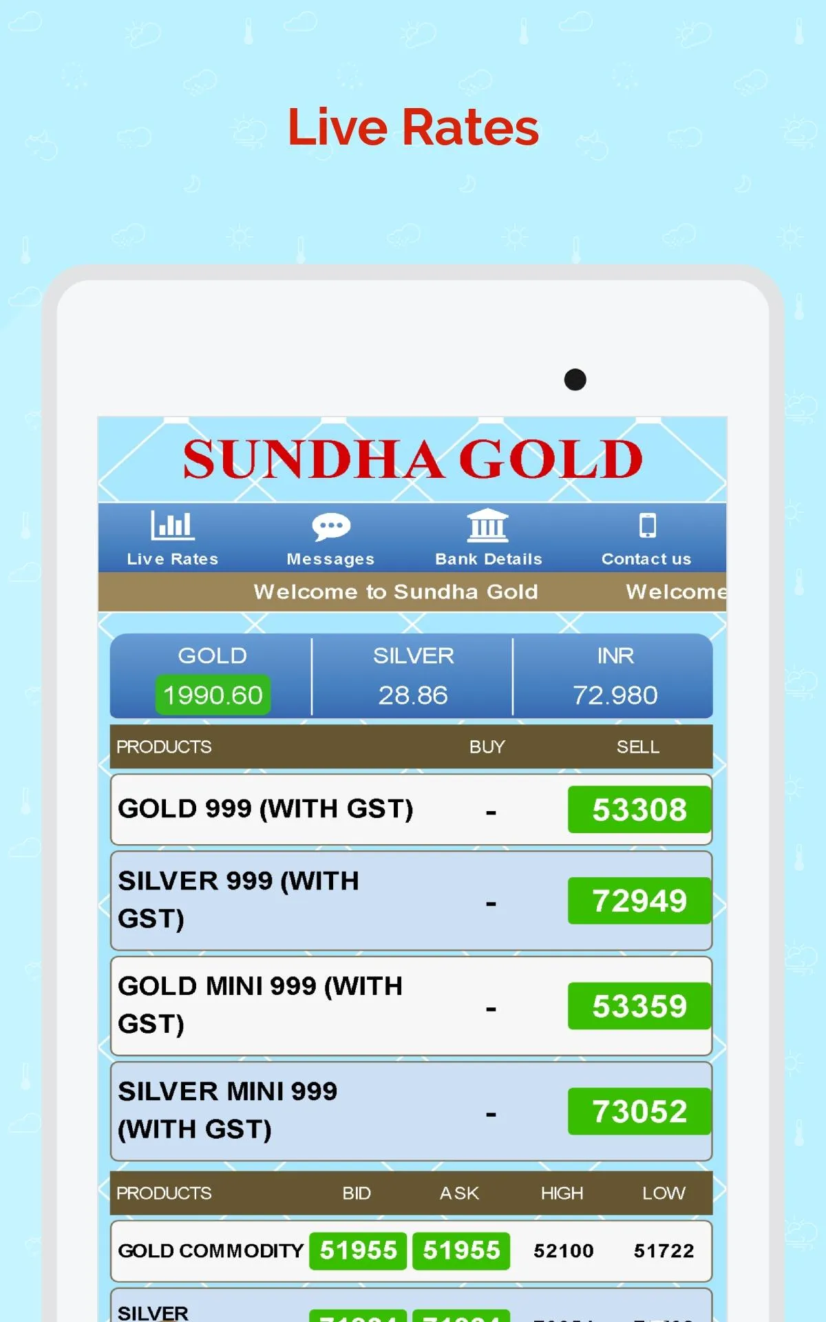 Sundha Gold | Indus Appstore | Screenshot