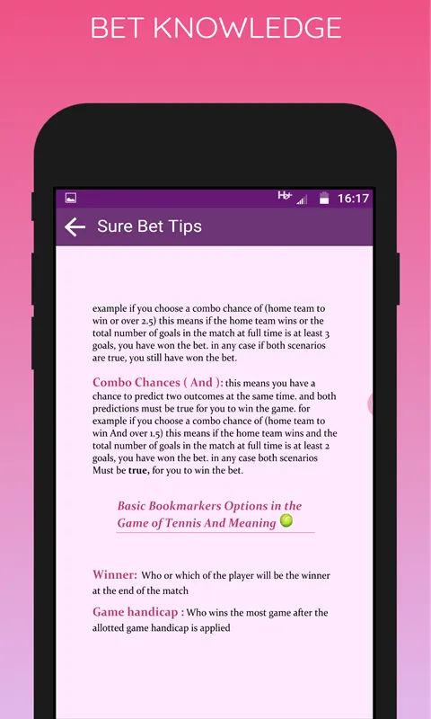 Sure Bet Tips - Daily Sports | Indus Appstore | Screenshot