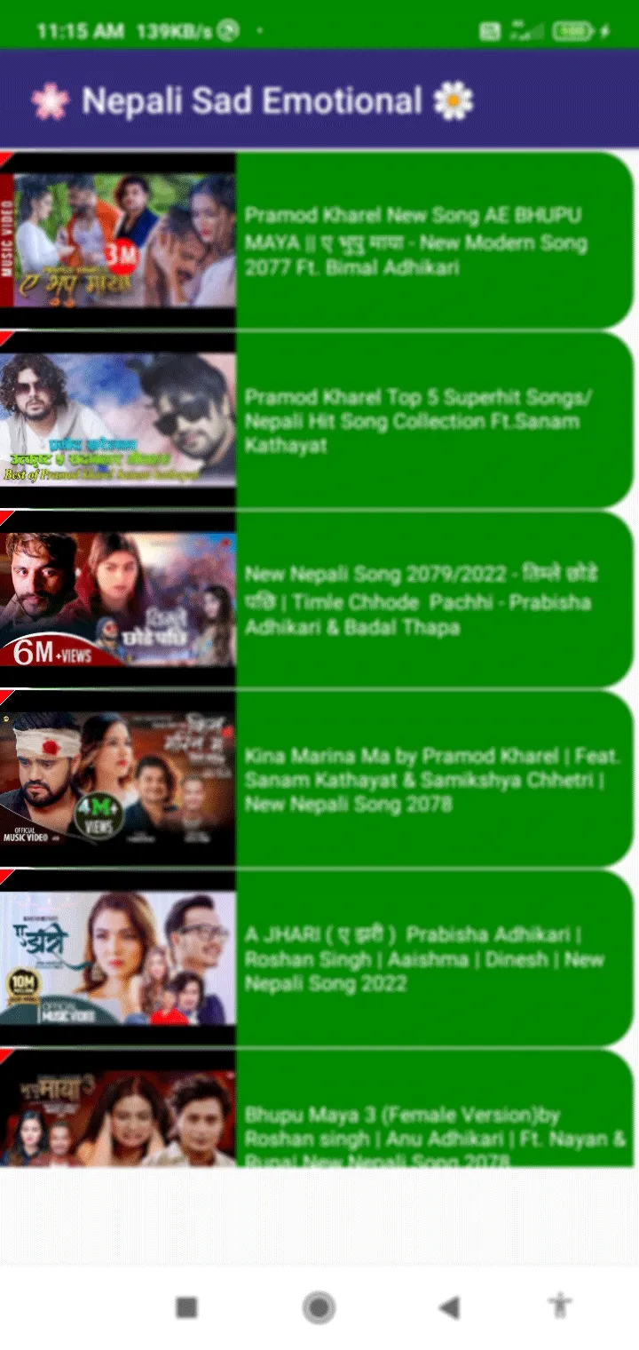 Nepali Video Songs: नेपाली गीत | Indus Appstore | Screenshot