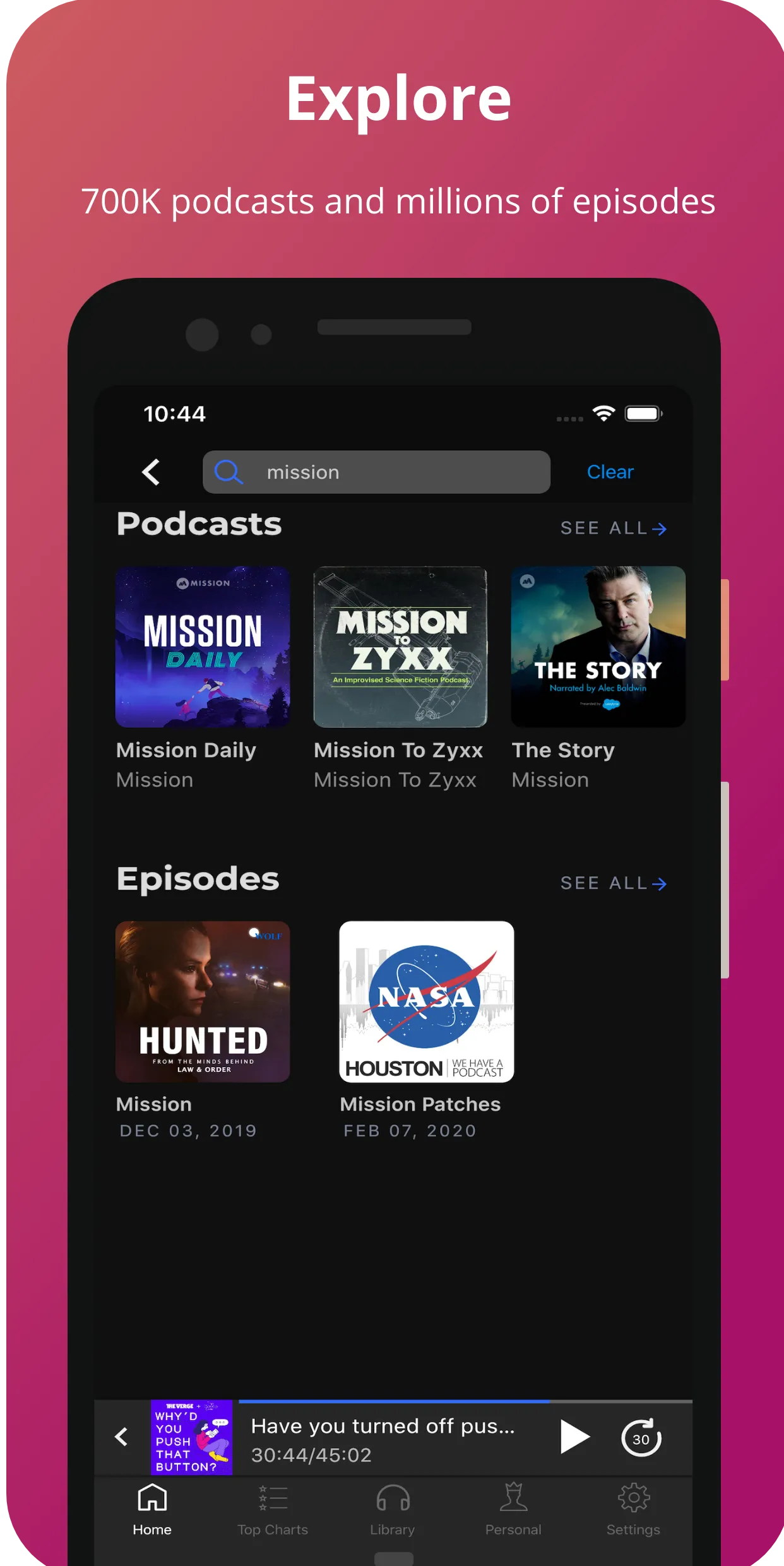 Podcast App: Podurama | Indus Appstore | Screenshot