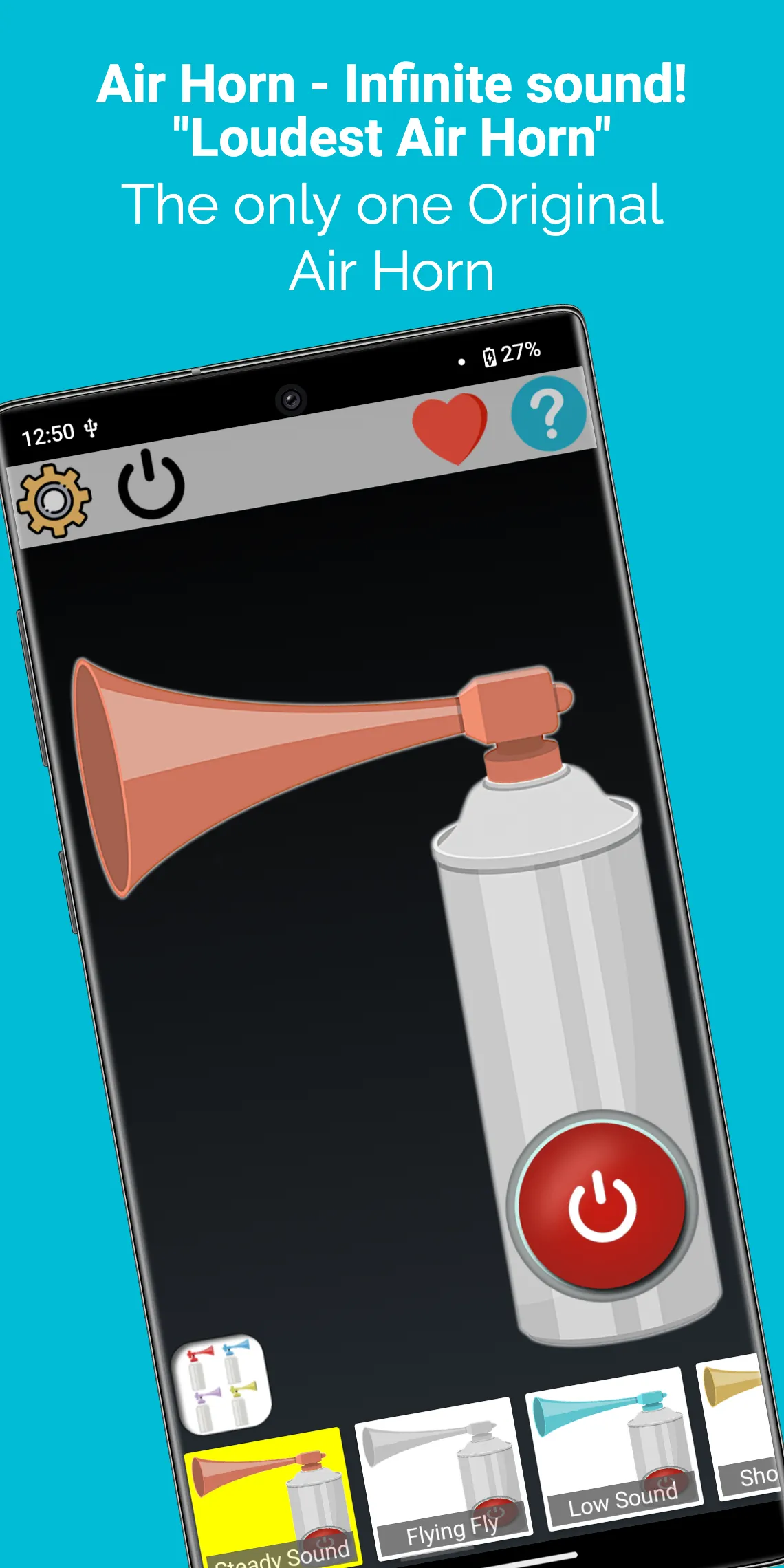 Air Horn sound app | Indus Appstore | Screenshot