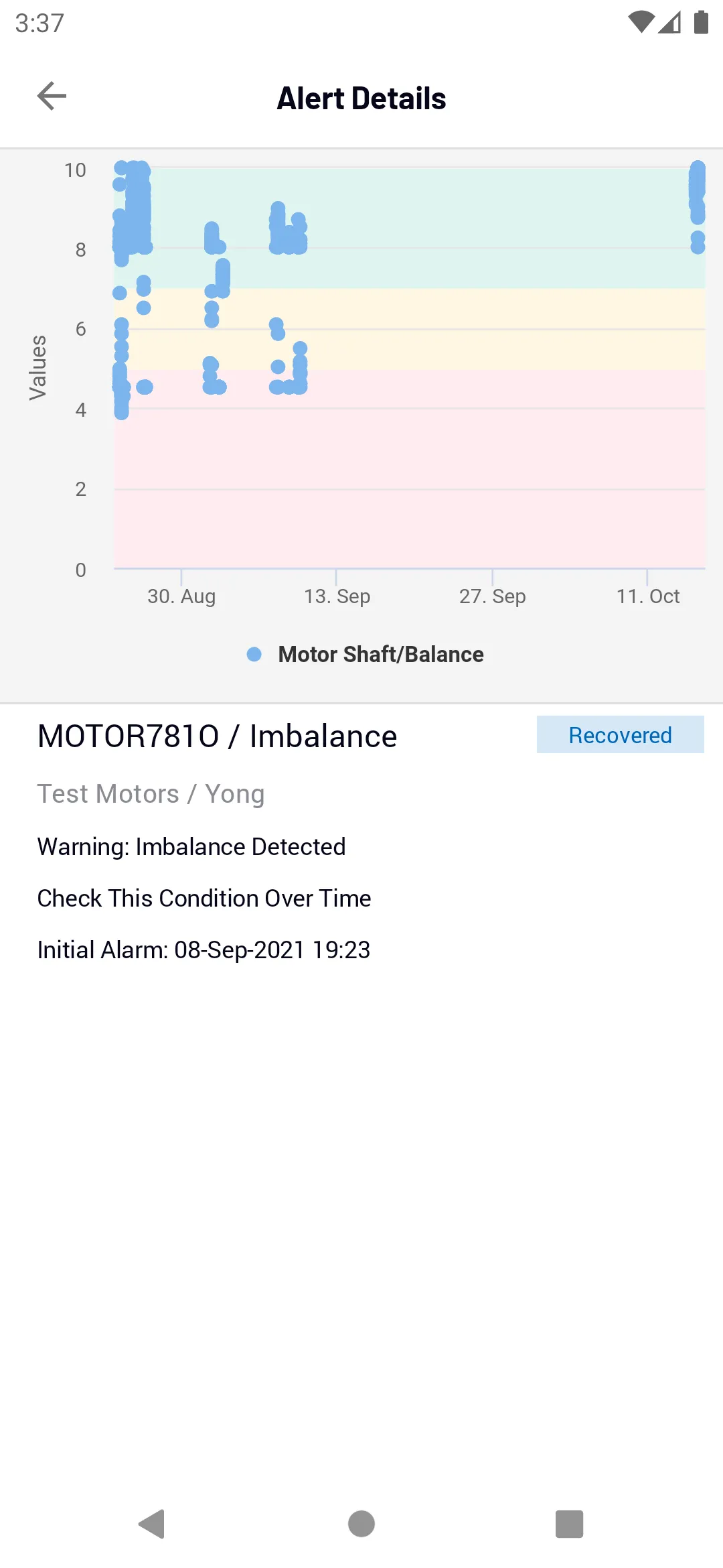 Smart Motor Sensor | Indus Appstore | Screenshot