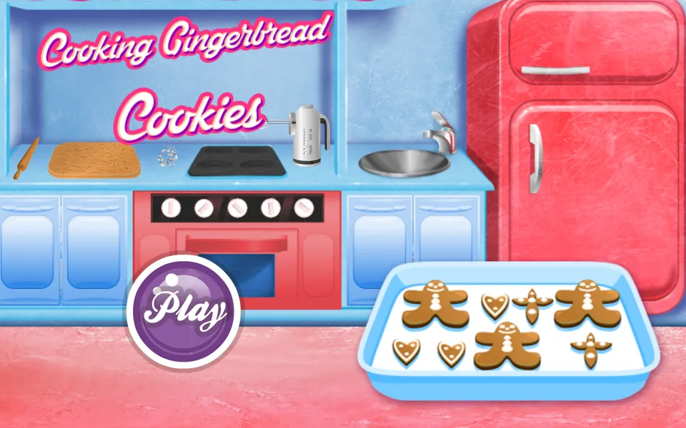 Cooking Gingerbread Cookies | Indus Appstore | Screenshot