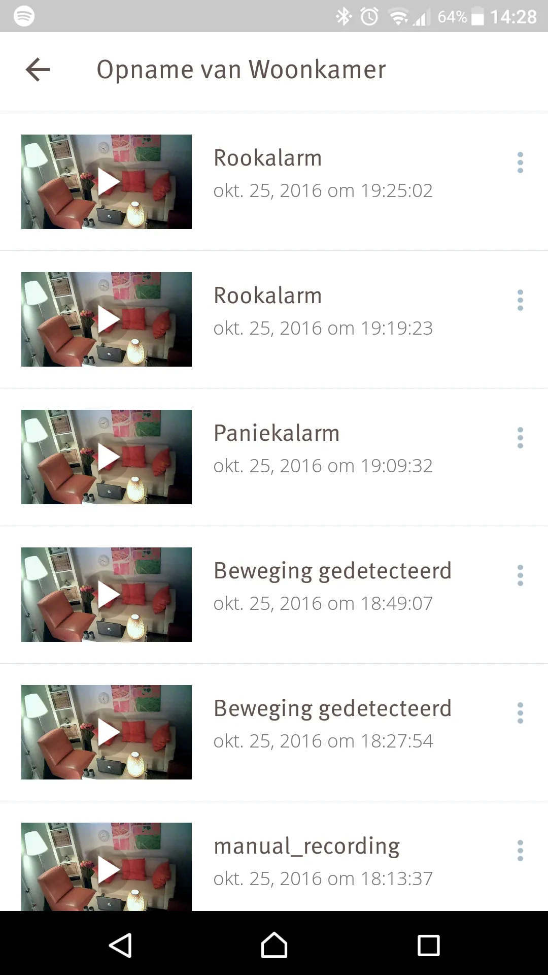 Alarmsysteem WoonVeilig | Indus Appstore | Screenshot