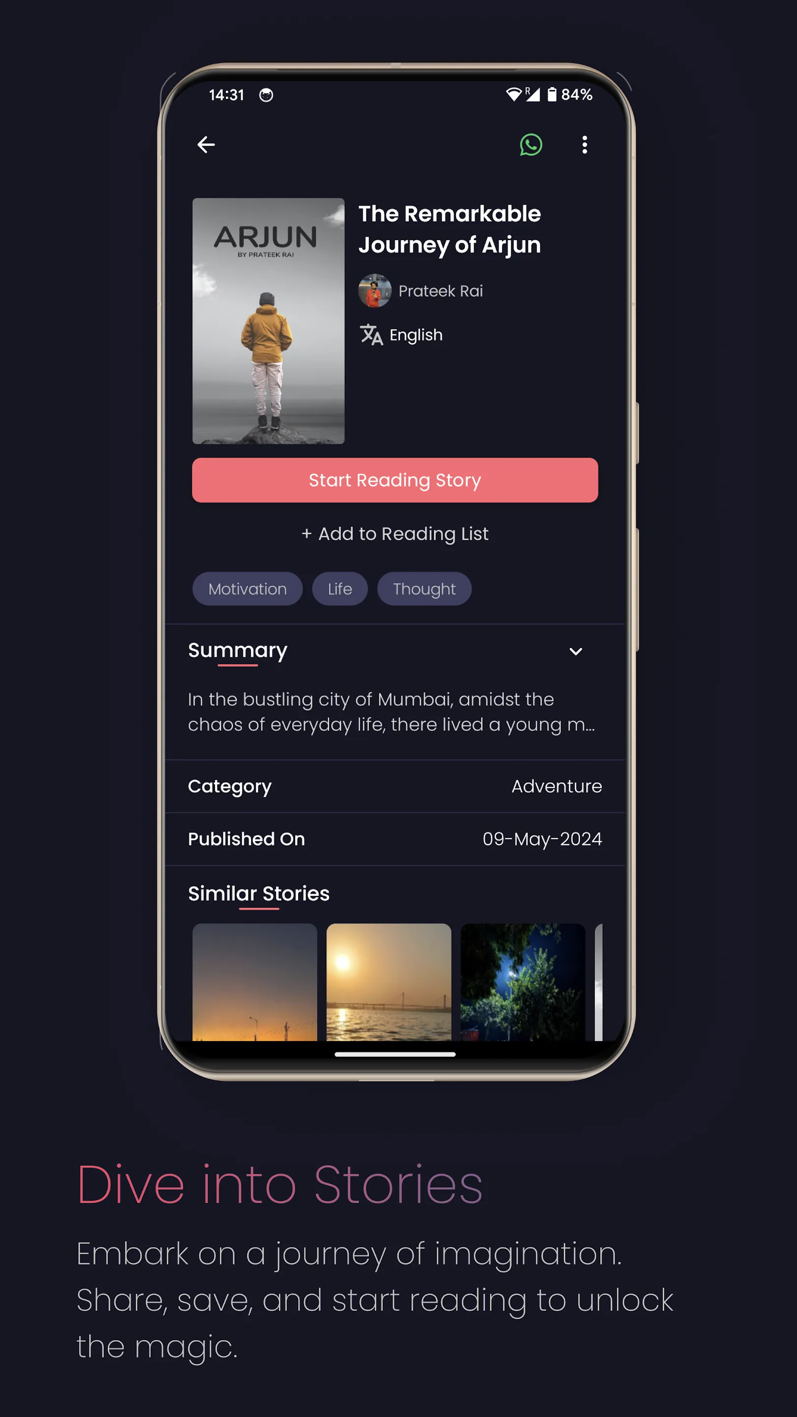 Apoet - Poem, Tales, Stories | Indus Appstore | Screenshot