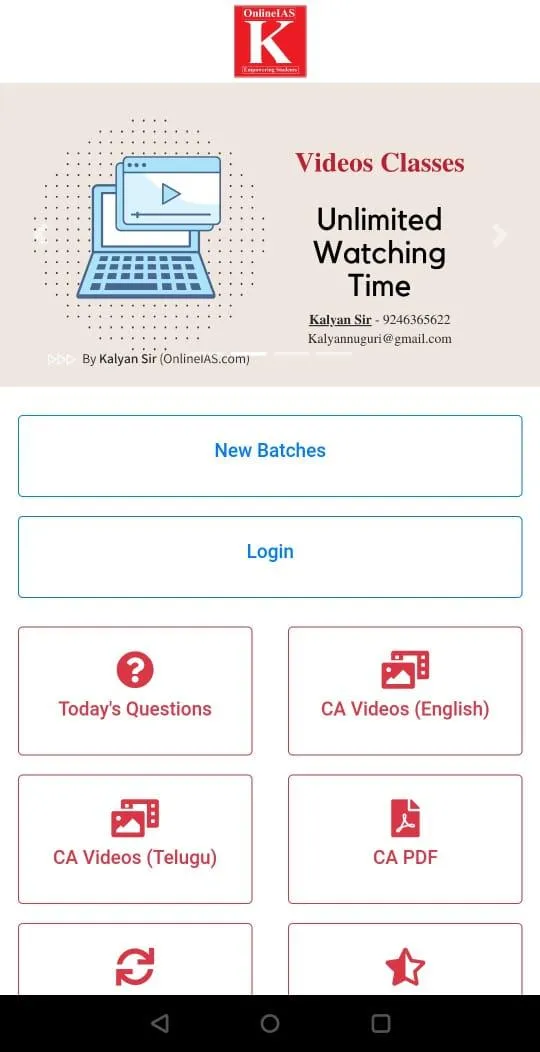 KalyanIAS.com (OnlineIAS) | Indus Appstore | Screenshot