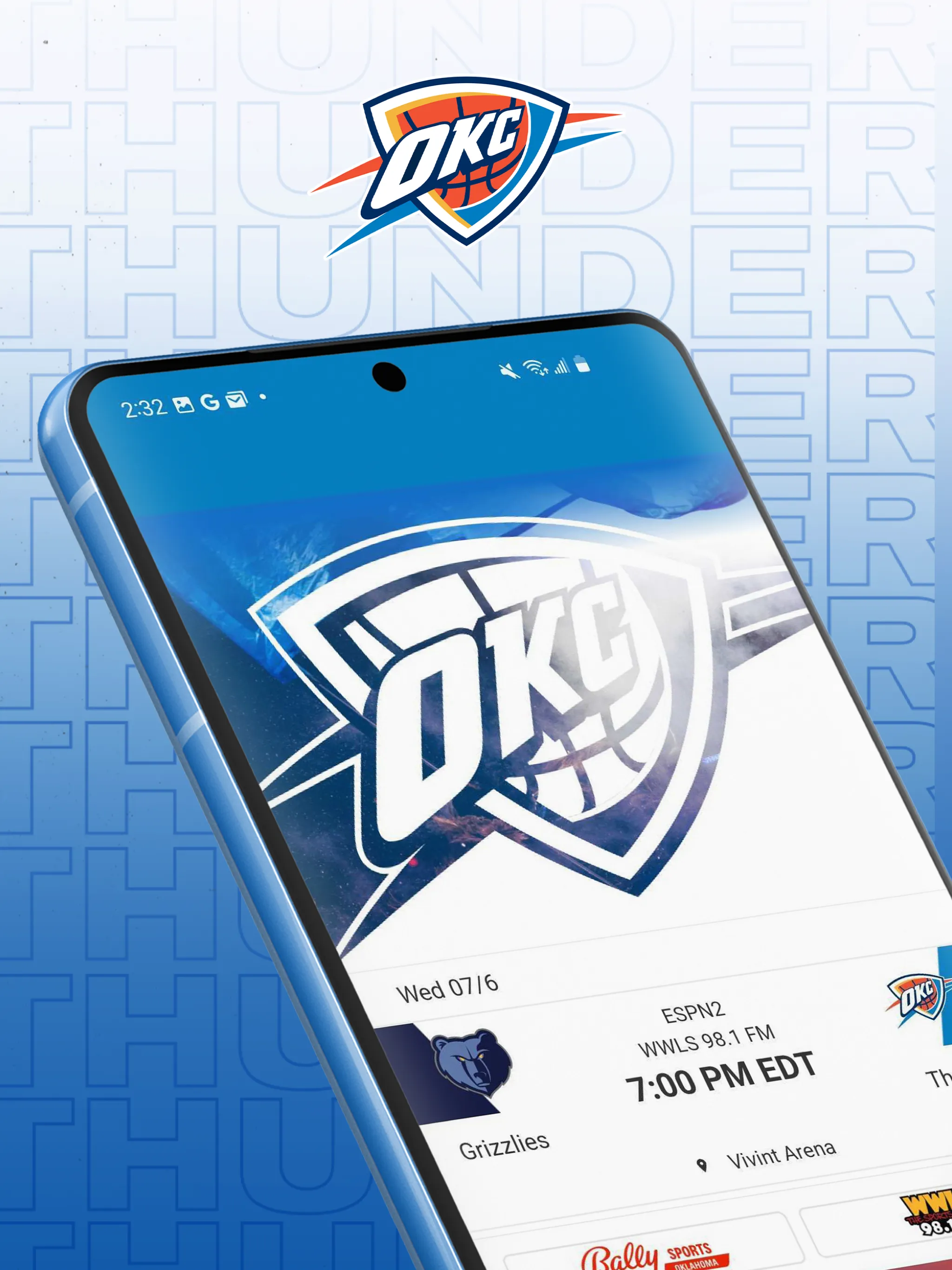 Oklahoma City Thunder | Indus Appstore | Screenshot