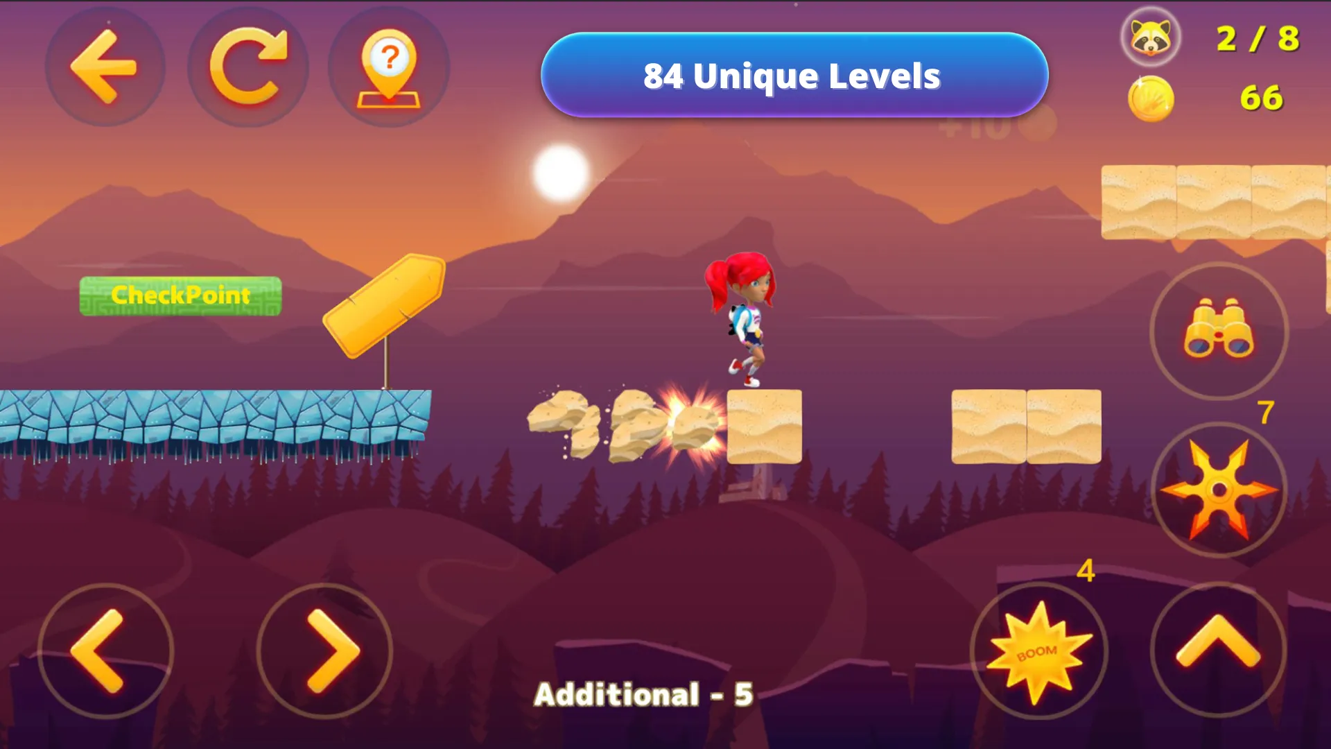 Adventure Platform Tricky Liza | Indus Appstore | Screenshot